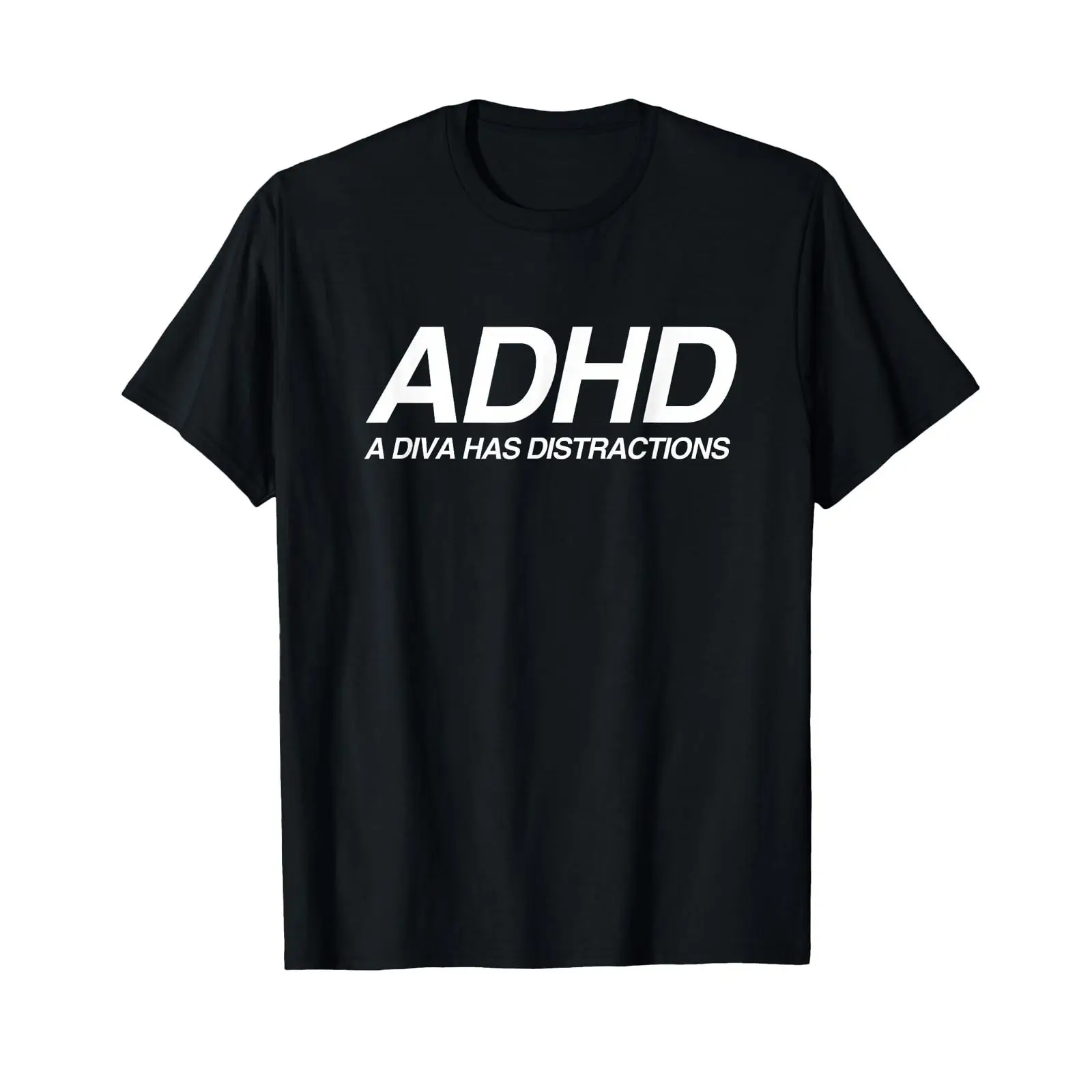 Vintage Fashion Gen Z - ディーバには気晴らしがある ADHS 面白いZ世代のミーム名言 お洒落なTシャツ ヴィンテージウォッシュ ユニセックス