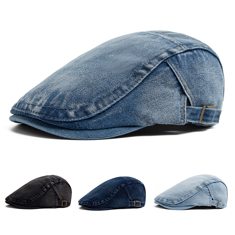 Vintage Fashion Nz - 男性と女性のためのヴィンテージコットンキャップ,フラットハット,調節可能なベレー帽,コットンバイザー,カジュアルファッション,春と秋,新しい