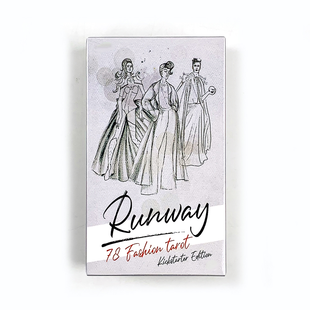 ランウェイ・ファッション・タロットデッキ 78枚入り ヴィン - Vintage Fashion Sketches のレビューと価格