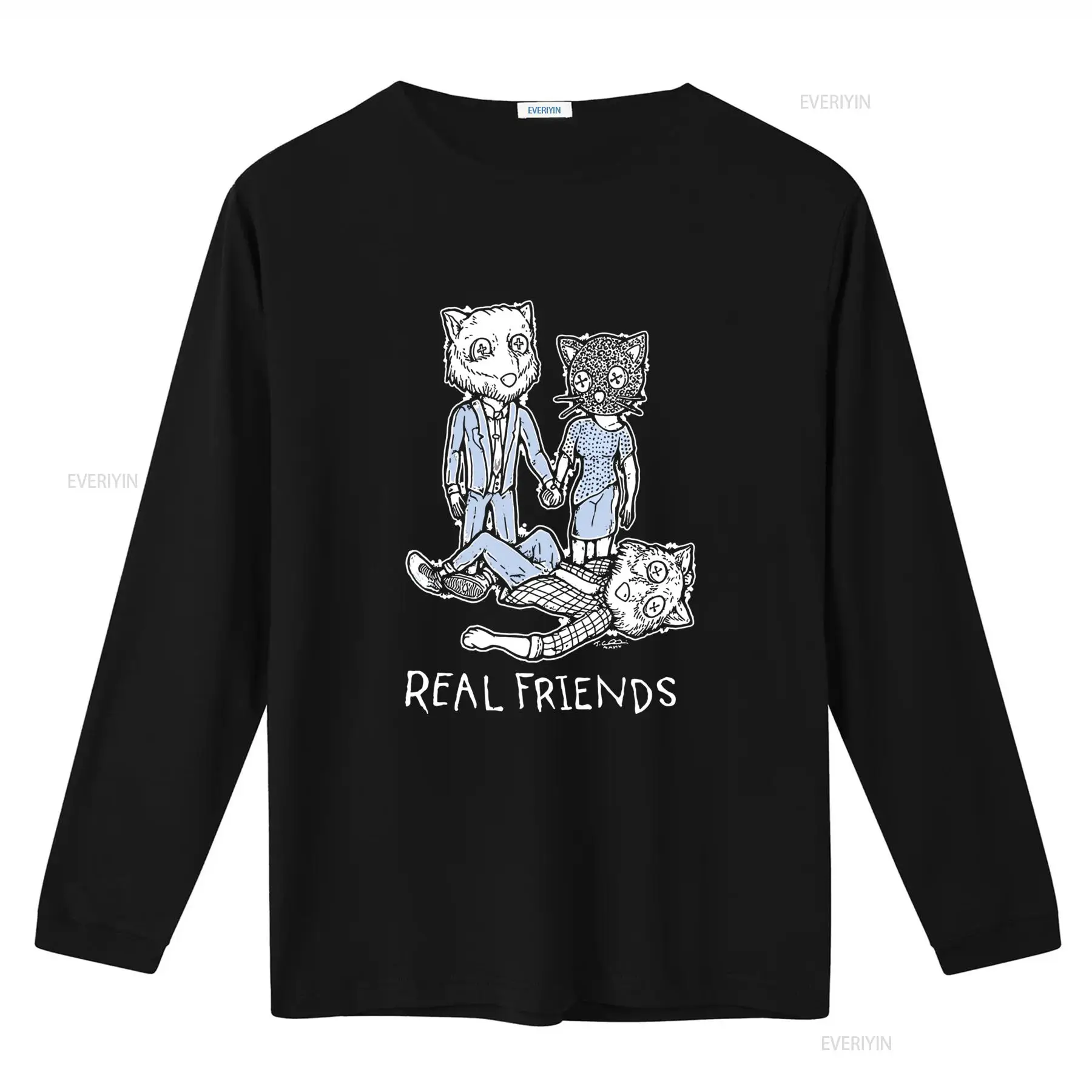 レトロスケッチリアルフレンズ面白い擬人化猫プリントカジュアル - Vintage Fashion Sketches のレビューと価格