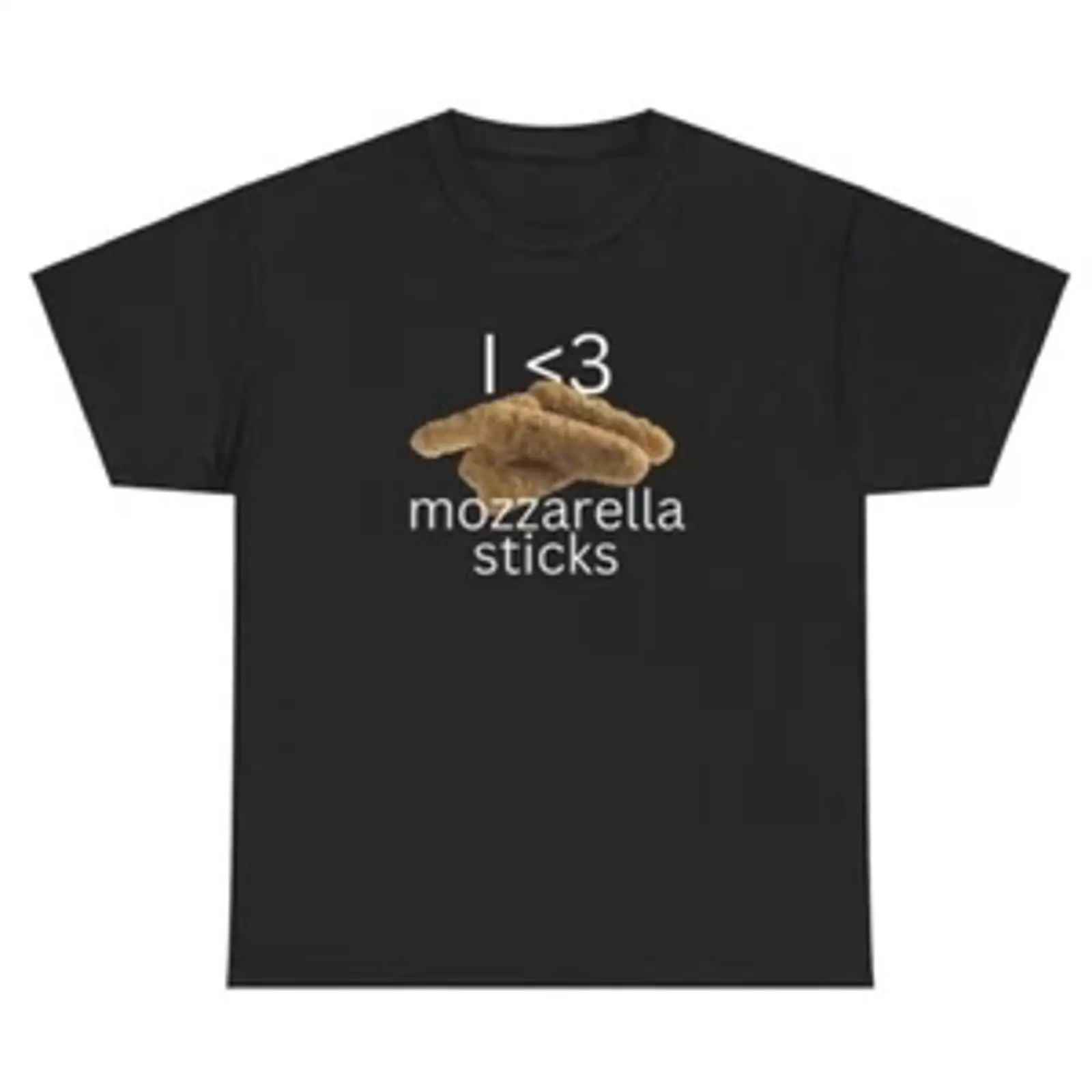 I Love Mozzarella Sticks Tシャツ  - Vintage Fashion Gen Z のレビューと価格