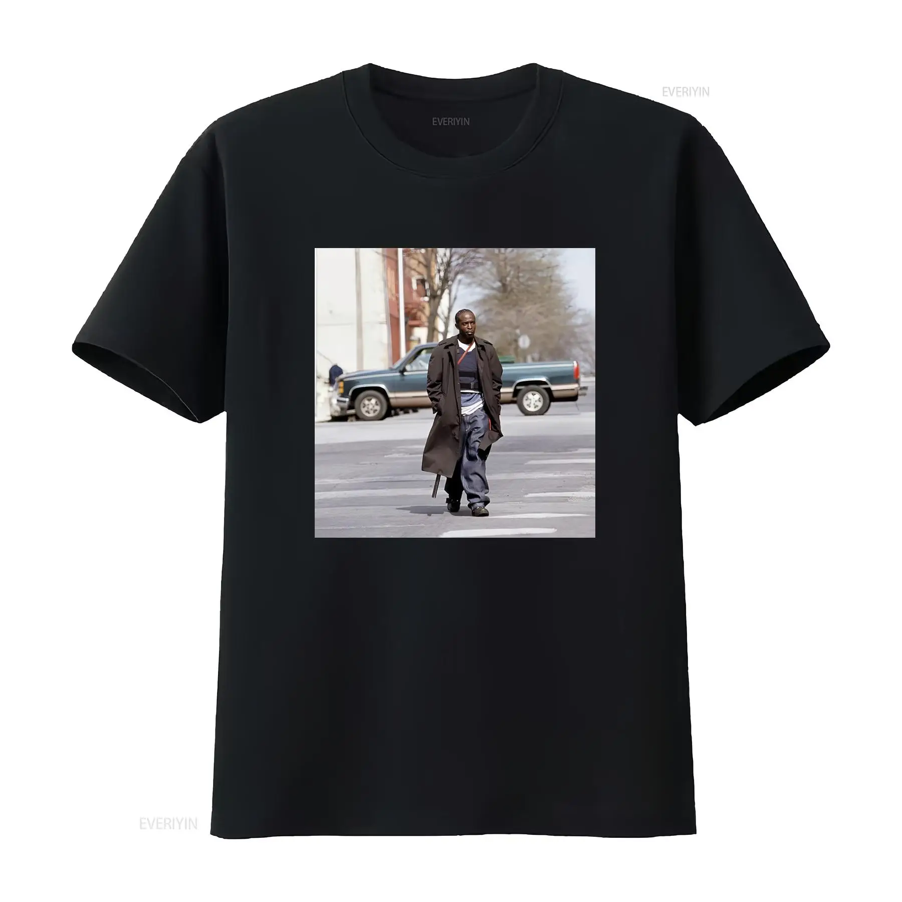 ザ・ワイヤー オマール Tシャツ コットン テレビシリーズ風 - Vintage Fashion Tv のレビューと価格