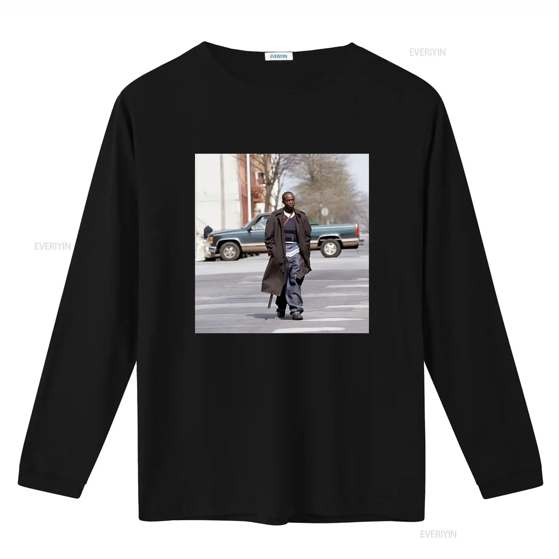 ザ・ワイヤー オマール Tシャツ コットン テレビシリーズ風 - Vintage Fashion Tv のレビューと価格