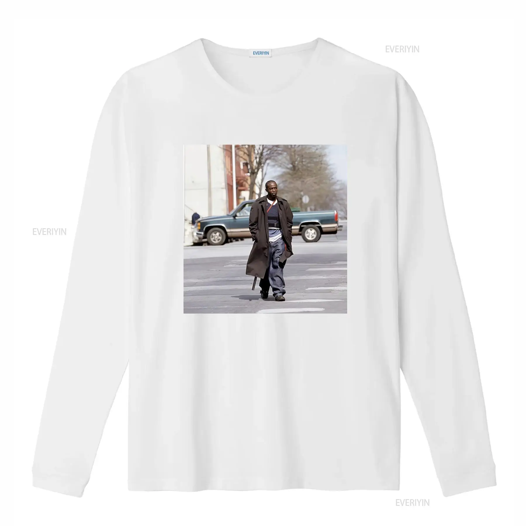 ザ・ワイヤー オマール Tシャツ コットン テレビシリーズ風 - Vintage Fashion Tv のレビューと価格