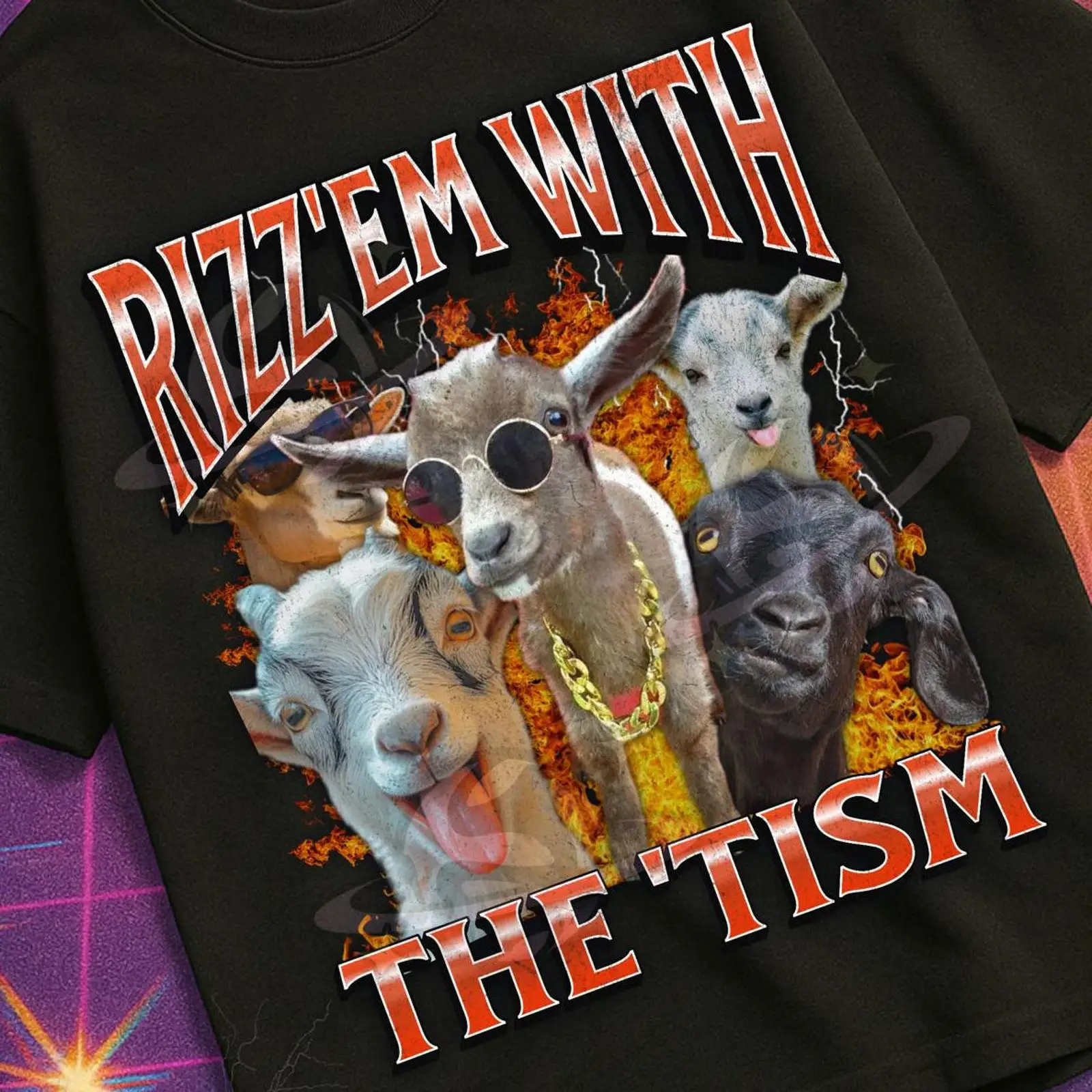 Rizz 'Em With The 'Tism Funny  - Vintage Fashion Gen Z のレビューと価格