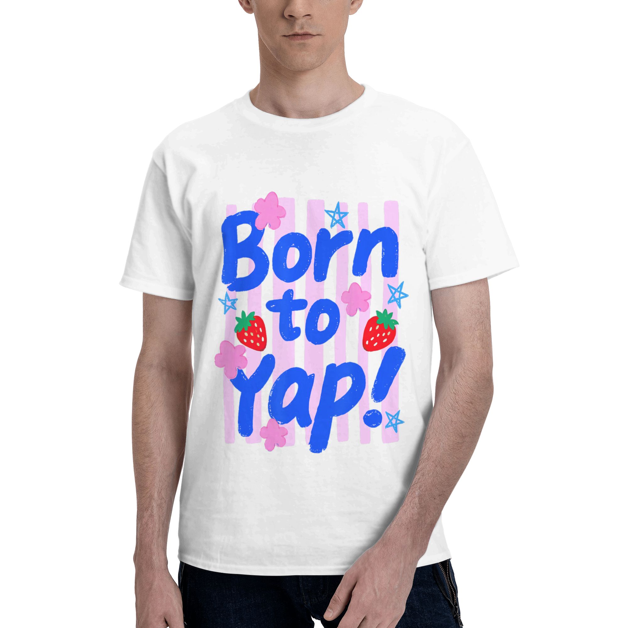 プレッピー Born to Yap ストライプス ファニー  - Vintage Fashion Gen Z のレビューと価格