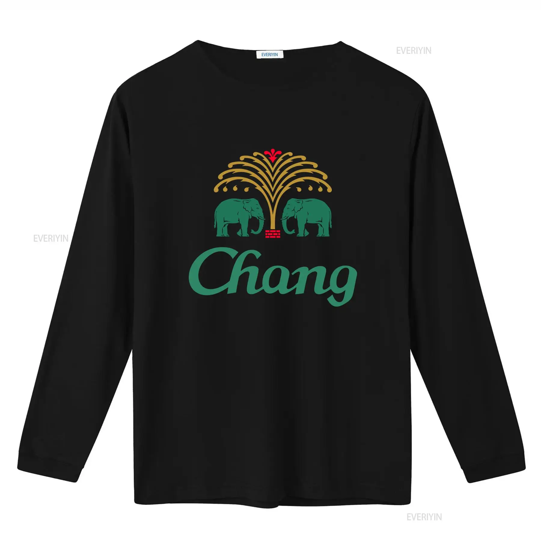 チャンビールバンコクタイランドクールTシャツ男性と女性用、象 - Vintage Fashion Bangkok のレビューと価格