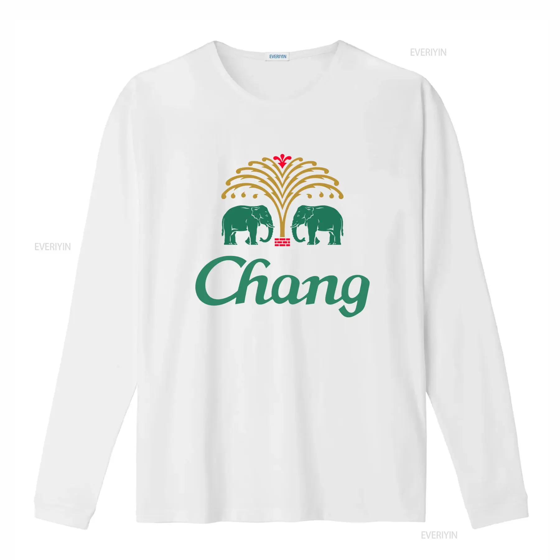 チャンビールバンコクタイランドクールTシャツ男性と女性用、象 - Vintage Fashion Bangkok のレビューと価格