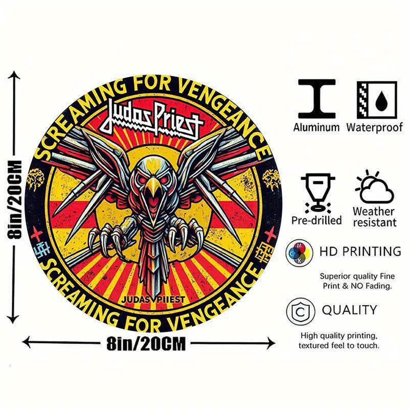 ヘビーメタルポスター1枚 - ヴィンテージ・ジューダス・プリ - Vintage Fashion Posters のレビューと価格
