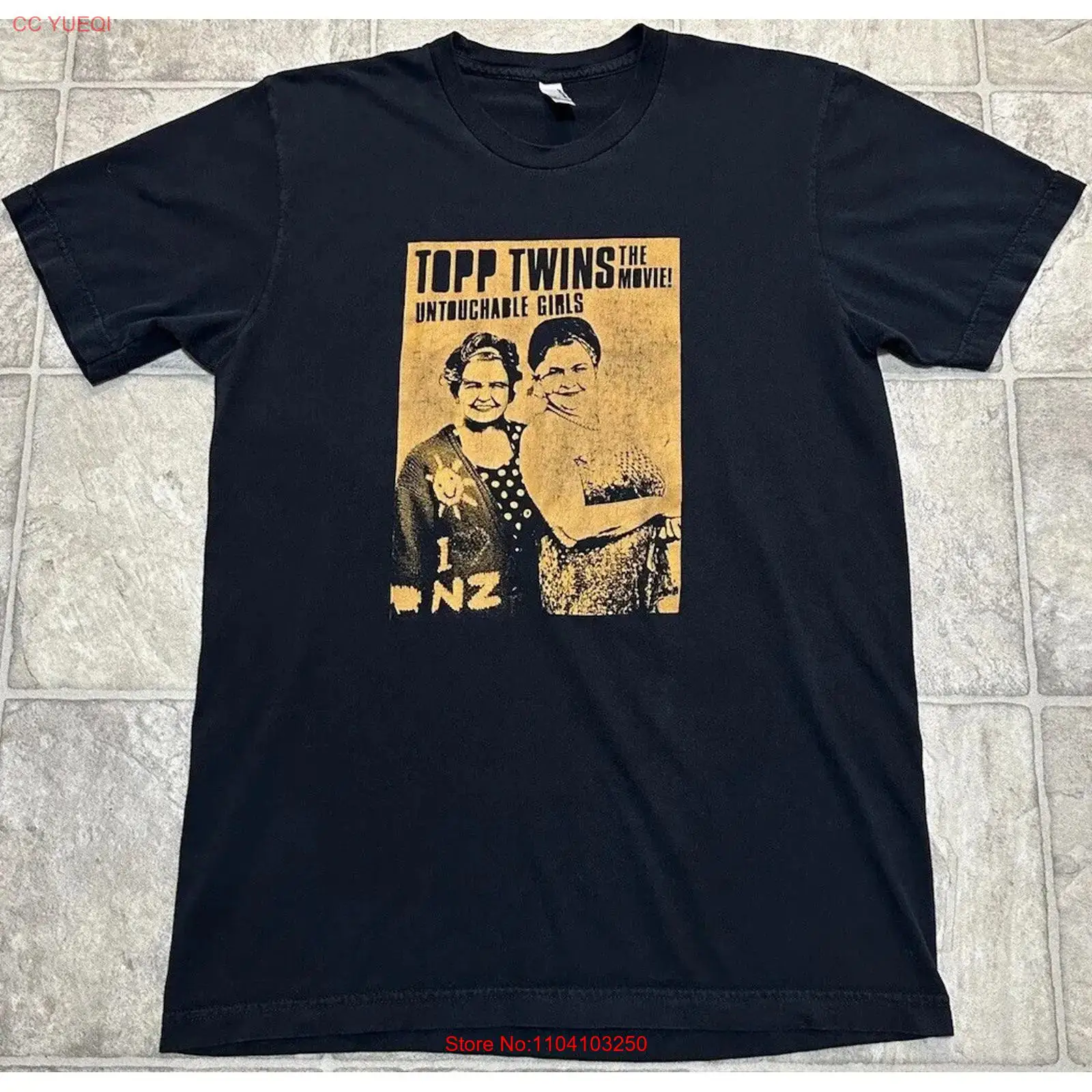 トップツインズ映画 T シャツ ブラック メンズ ミディアム - Vintage Fashion Nz のレビューと価格